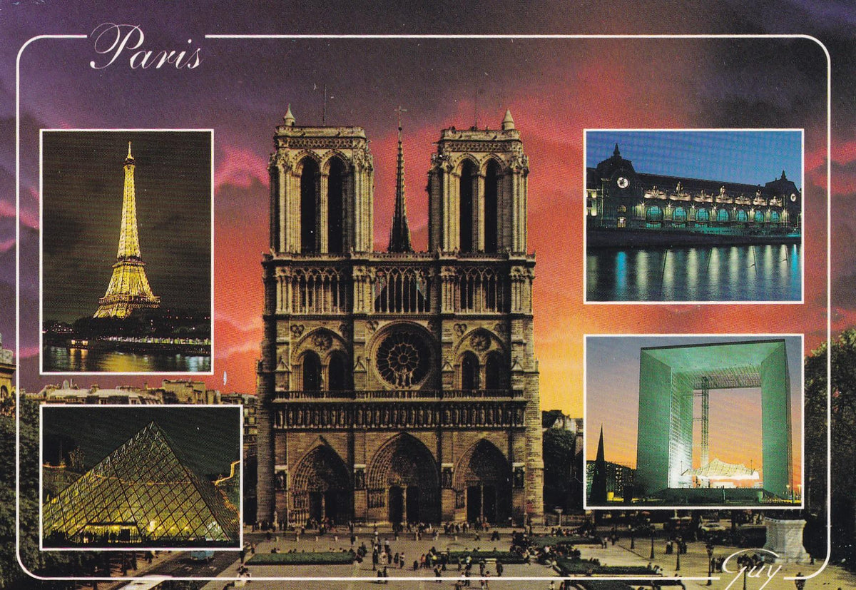 POSTAL 18941: Les merveilles de Paris