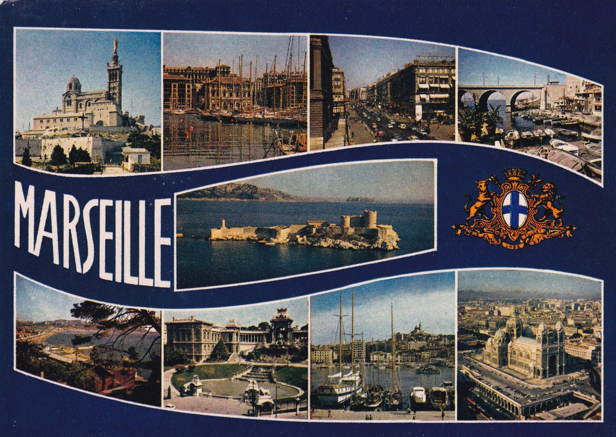 POSTAL 18957: Marseille