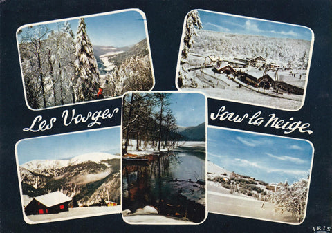 POSTAL 18958: Les Vossges sour la neige