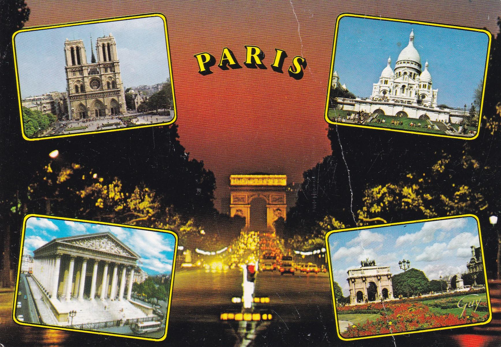 POSTAL 18972: Paris