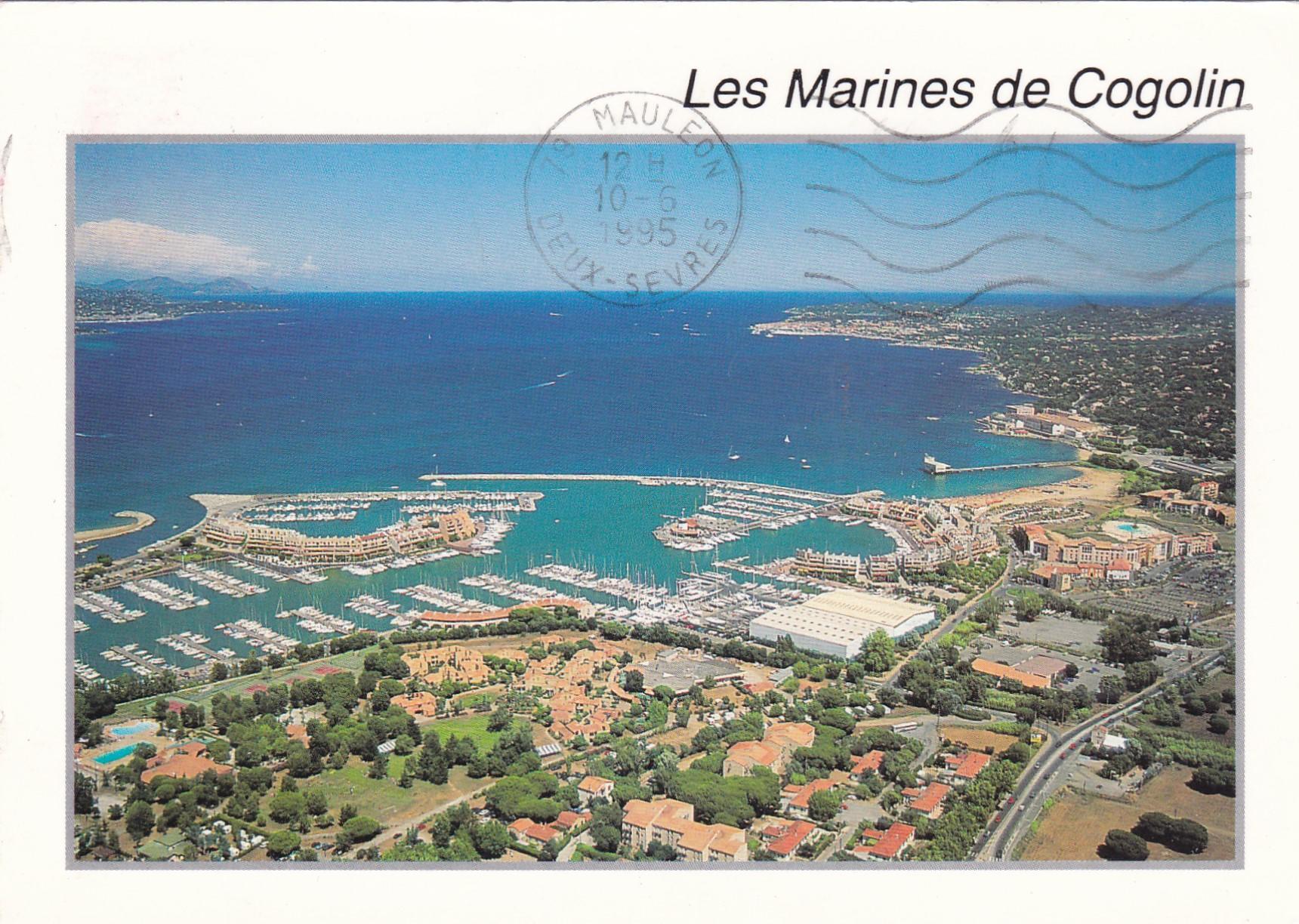 POSTAL 18977: Les marines de Cogolin