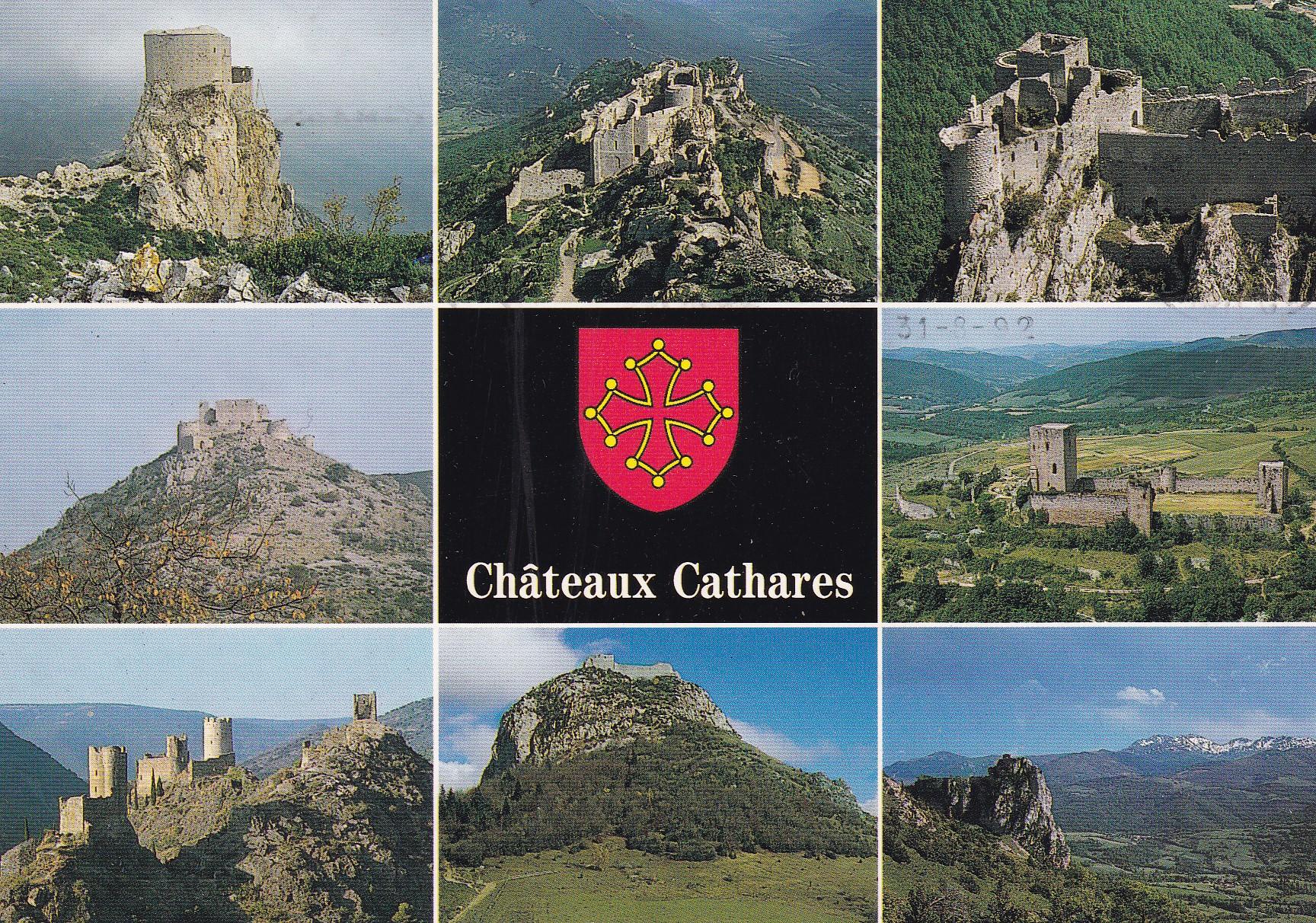 POSTAL 18989: Les Chateaux Cathares