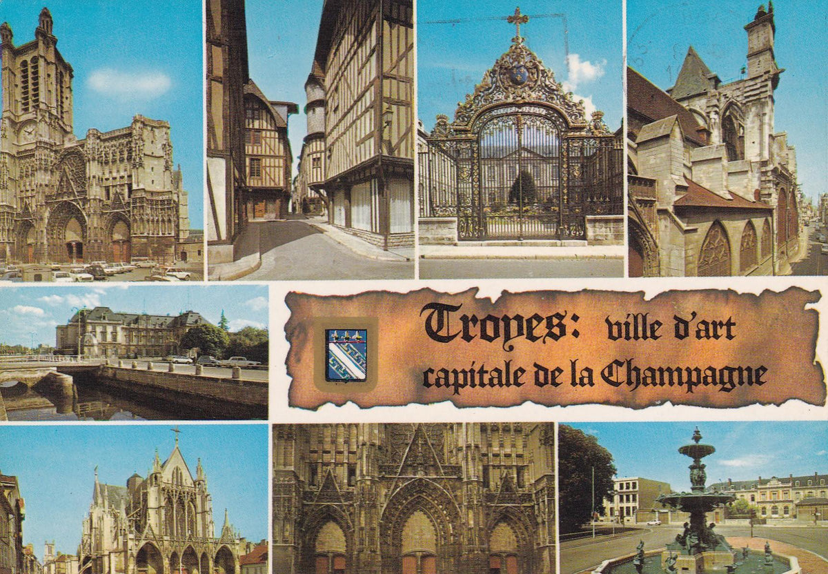 POSTAL 19024: Champagne