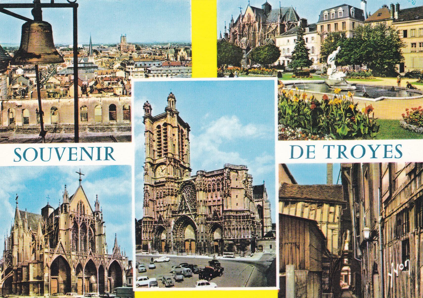 POSTAL 19026: Troyes