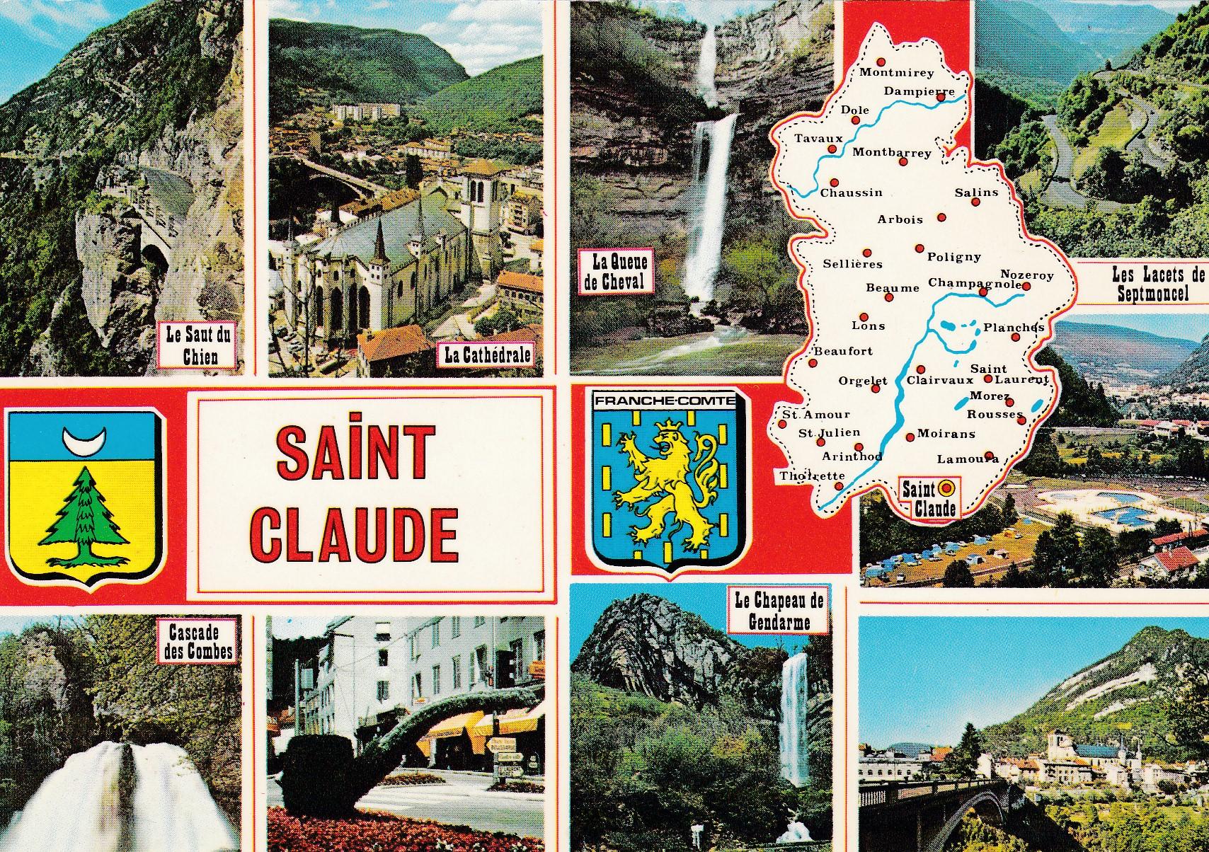 POSTAL 19028: Saint-Claude