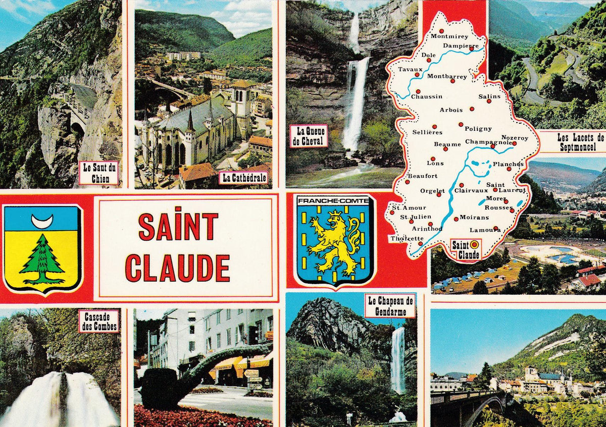 POSTAL 19028: Saint-Claude