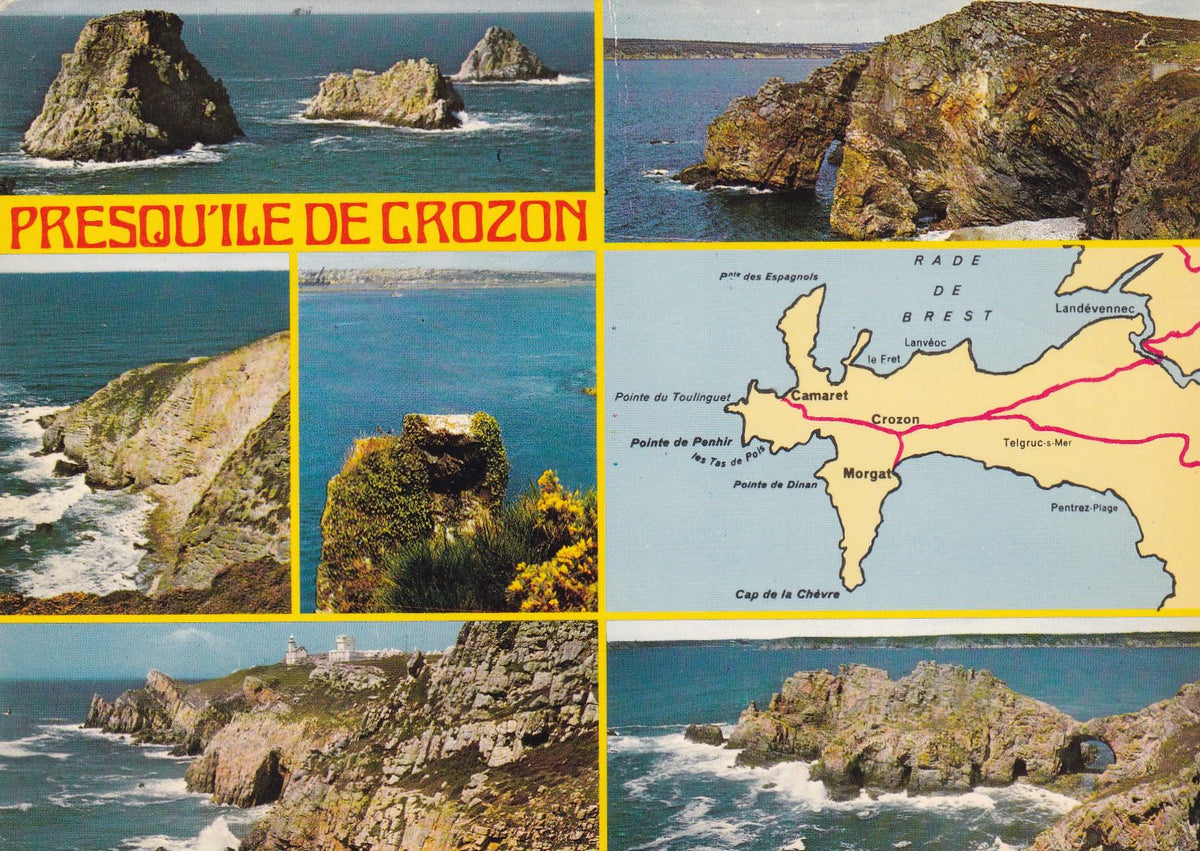 POSTAL 19058: La presqu ile de Crozon