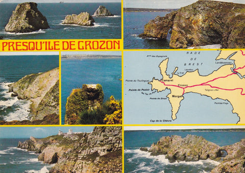 POSTAL 19058: La presqu ile de Crozon