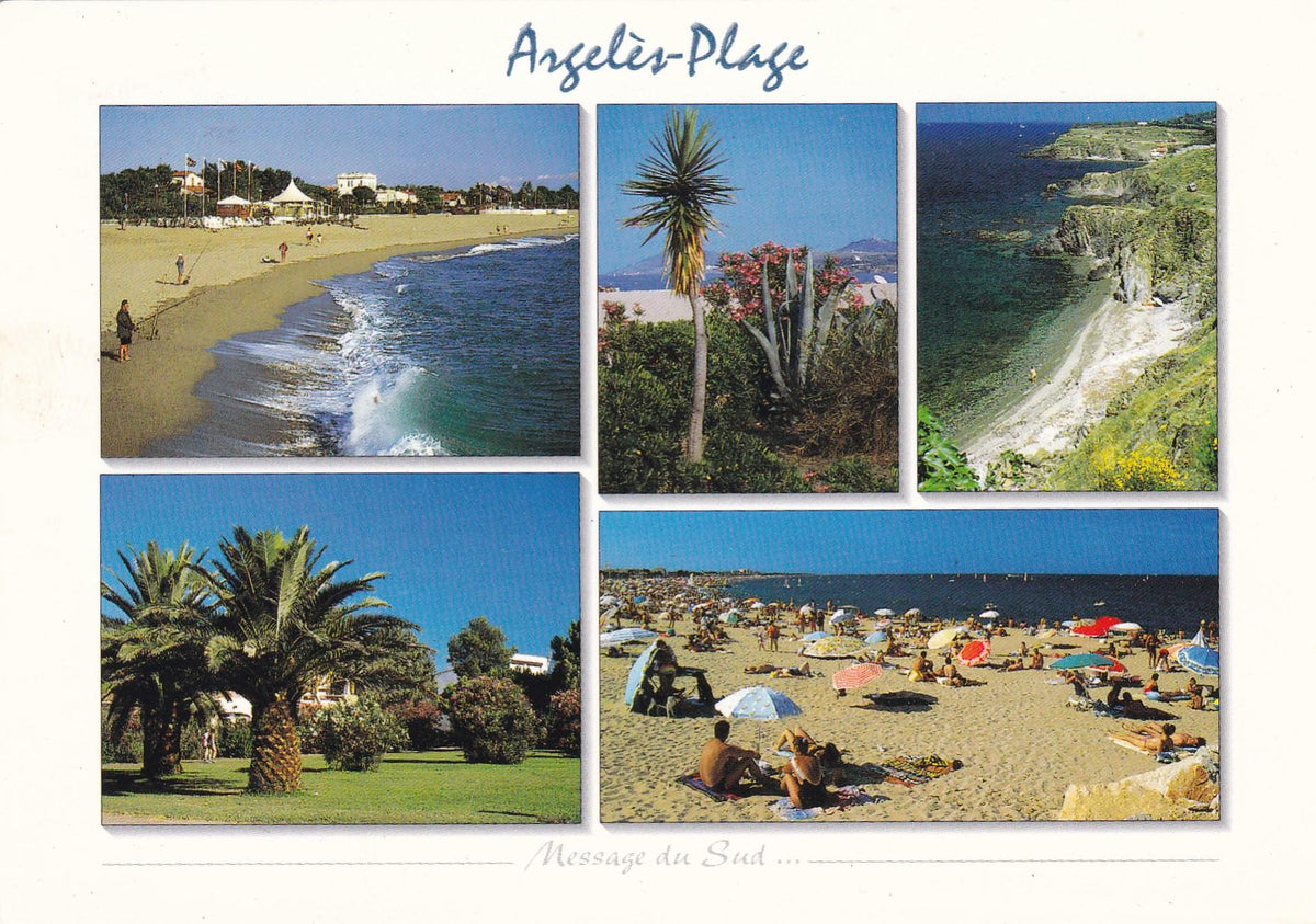 POSTAL 19073: Argeles-plage