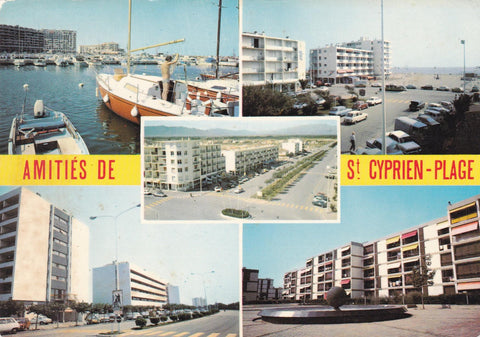 POSTAL 19074: Saint Cyprien plage