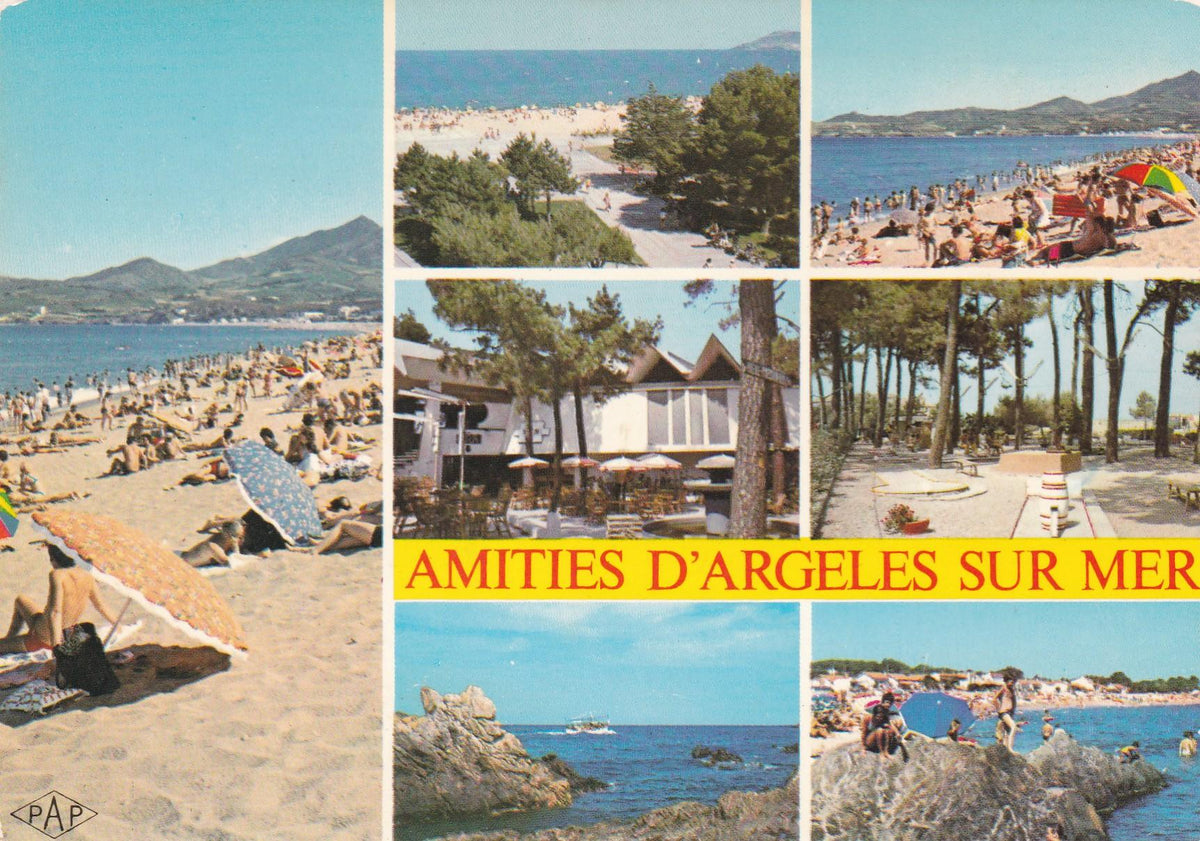 POSTAL 19075: Argeles-sur-mer Le Racou