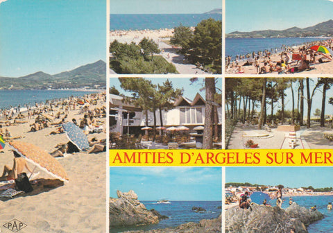 POSTAL 19075: Argeles-sur-mer Le Racou
