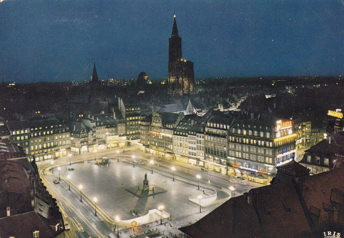 POSTAL 19079: Strasbourg la nuit