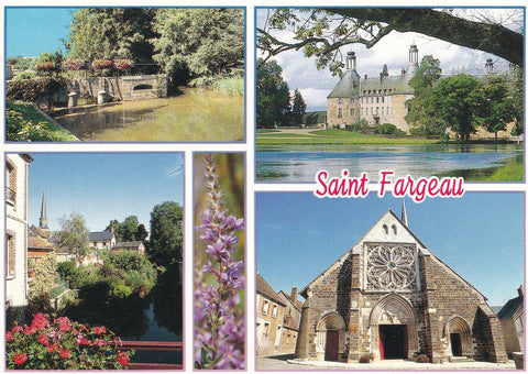 POSTAL 19099: Saint-Fargeau