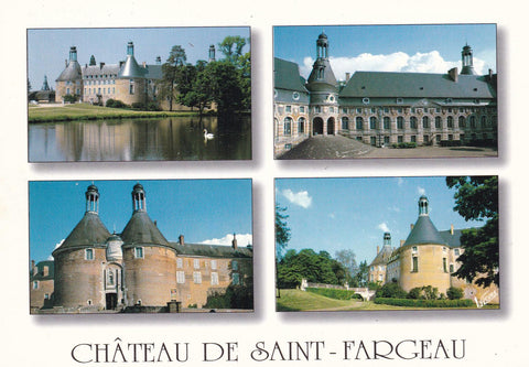 POSTAL 19100: Chateau Saint-Fargeau