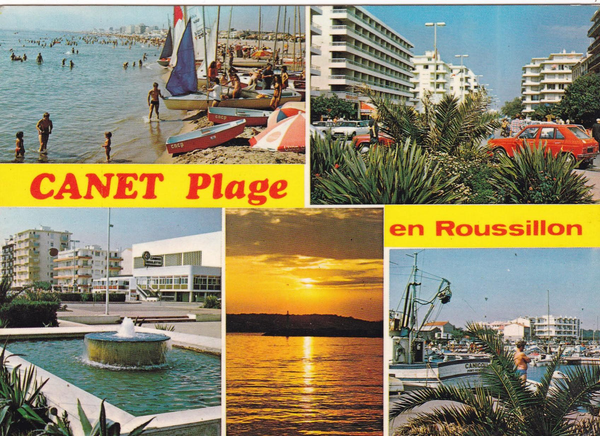 POSTAL 19103: Canet-Plage
