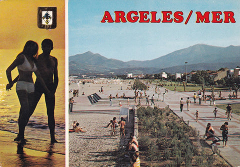 POSTAL 19106: Argeles sur mer