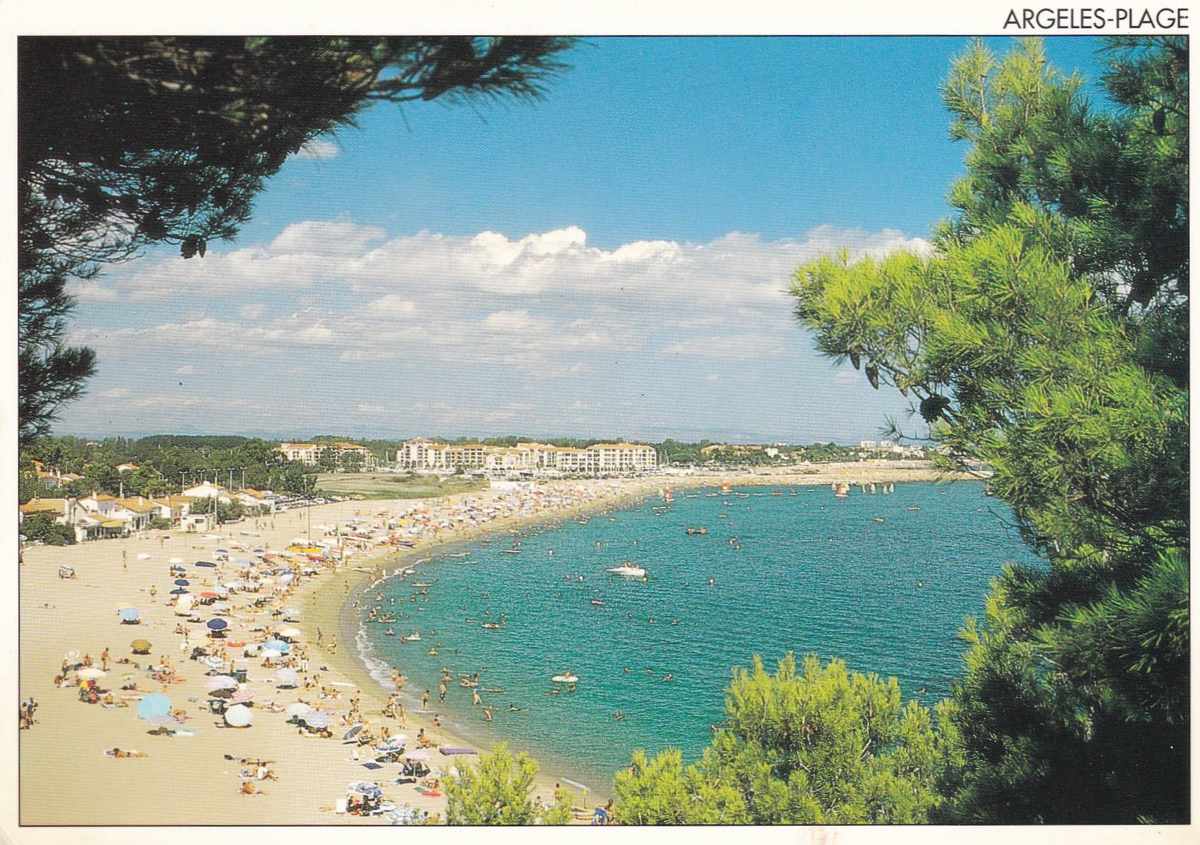 POSTAL 19112: Argeles-plage