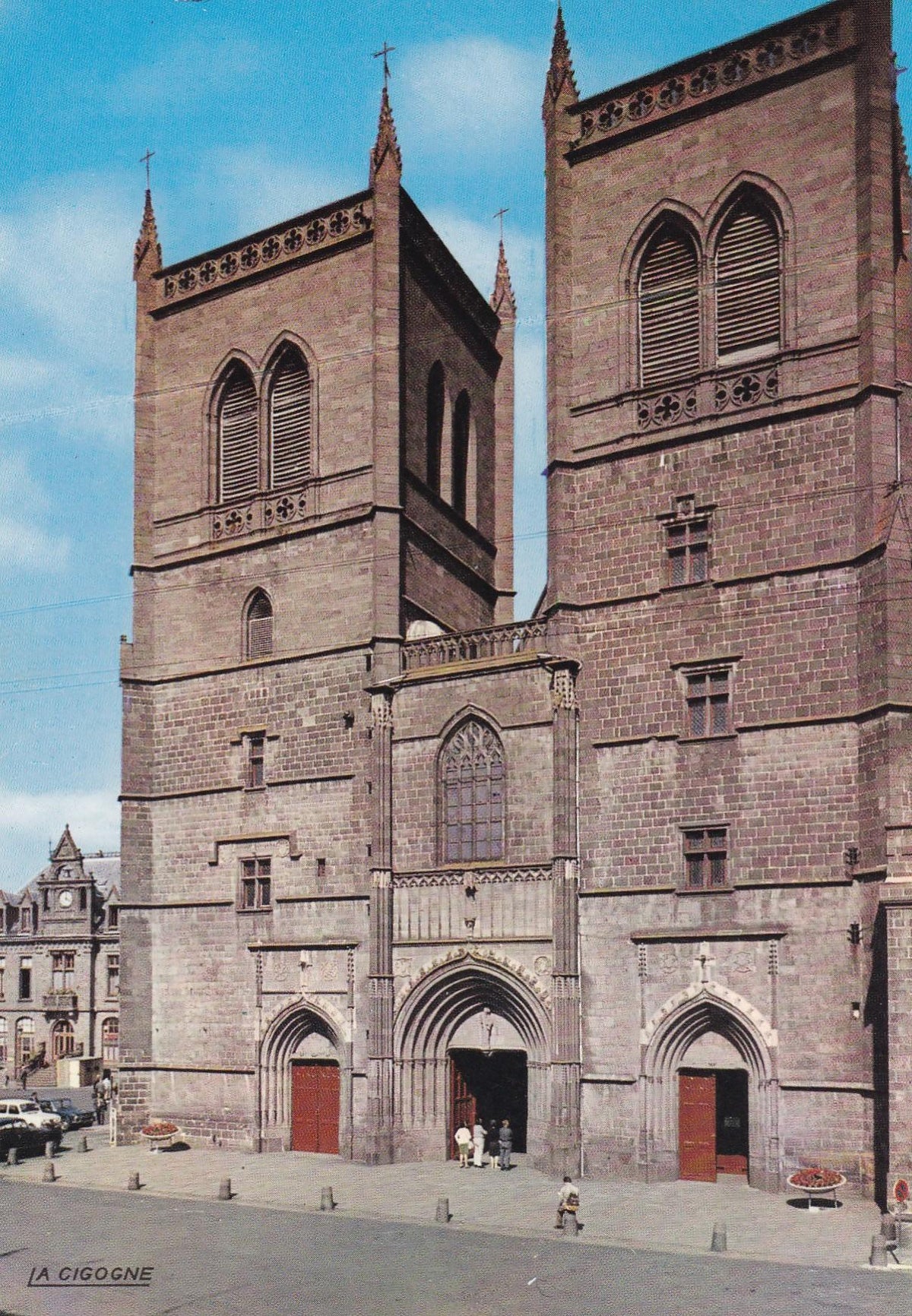 POSTAL 19126: La Cathedrale St-Flour