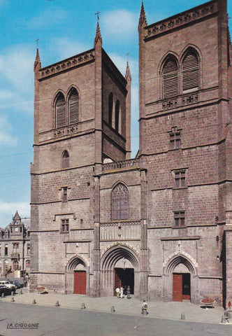 POSTAL 19126: La Cathedrale St-Flour