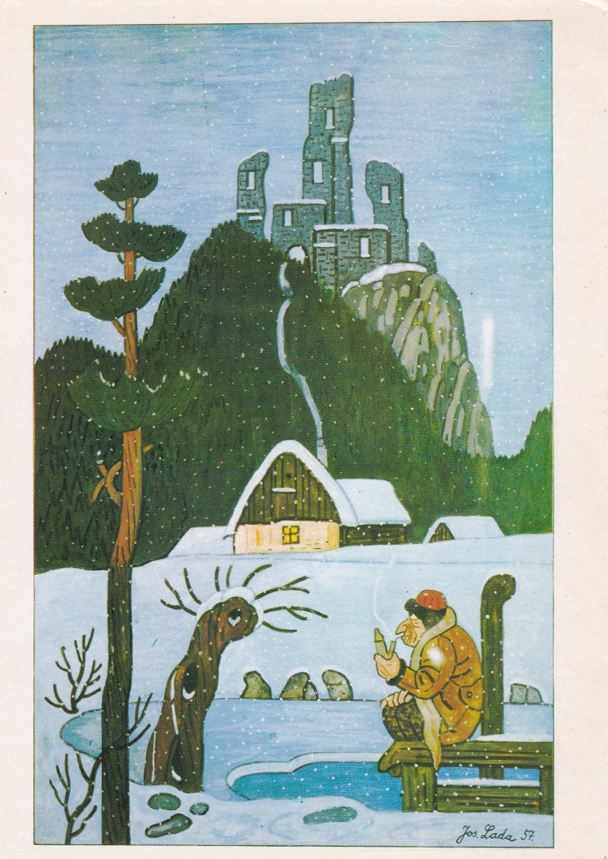 POSTAL 19131: cuadro de de Jos Lada 57