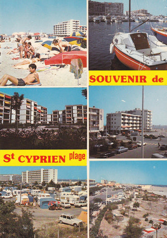 POSTAL 19132: Saint Cyprien plage