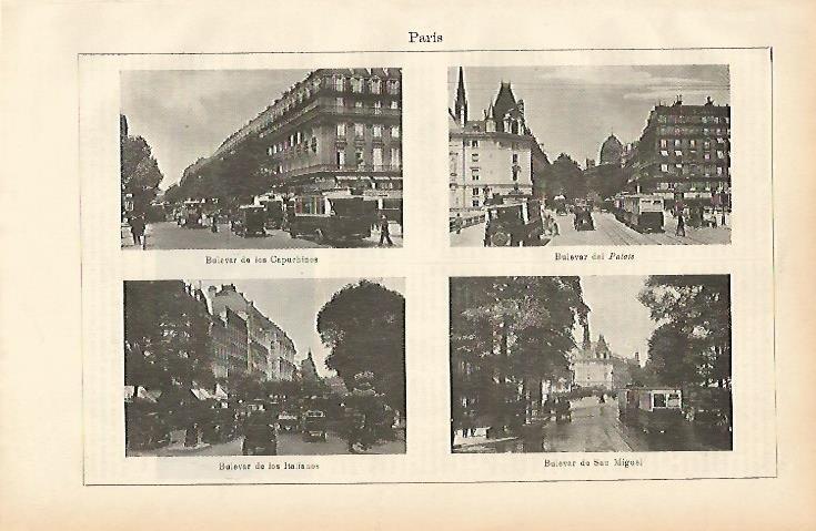 LAMINA ESPASA 2259: Bulevares de Paris