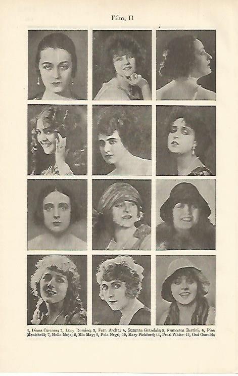LAMINA ESPASA 2513: Actrices de cine 