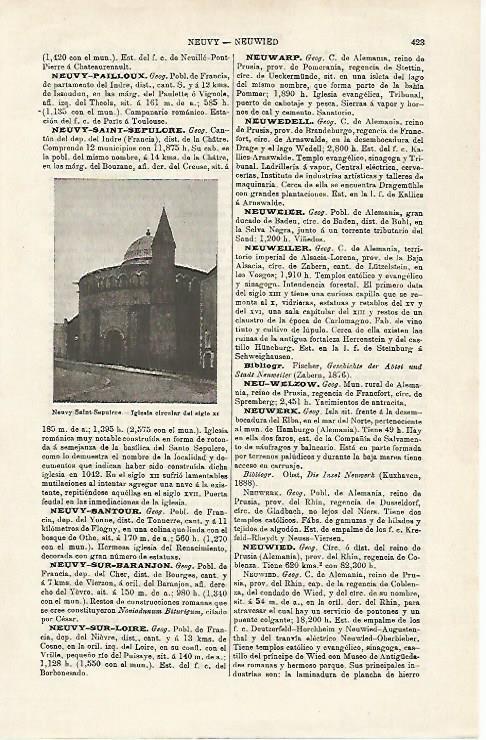 LAMINA ESPASA 20126: Iglesia de Neuvy Saint Sepulcre