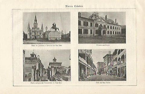 LAMINA ESPASA 20320: Lugares de Nueva Orleans