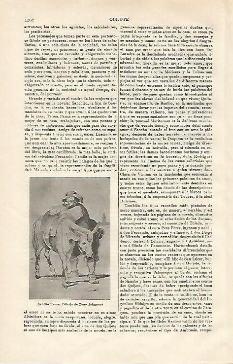 LAMINA ESPASA 20720: Sancho Panza