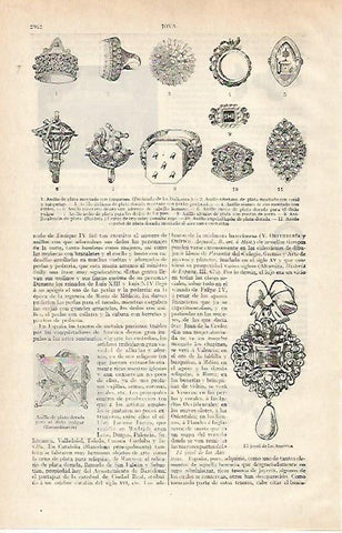 LAMINA ESPASA 21067: Tipos de joyas