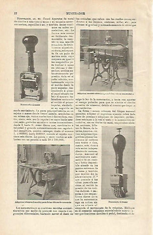 LAMINA ESPASA 21194: Numerador