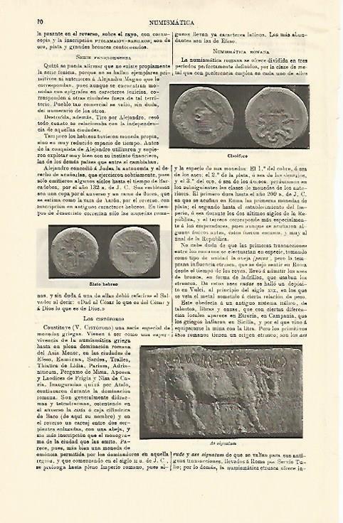 LAMINA ESPASA 21197: Monedas antiguas