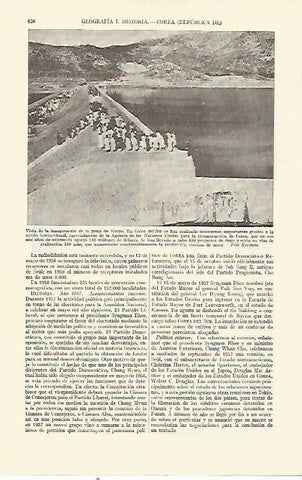 LAMINA ESPASA 21685: Presa de Koryo en Corea del Sur