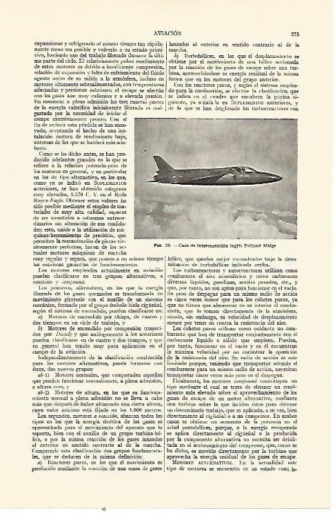 LAMINA ESPASA 21930: Caza Folland Midge