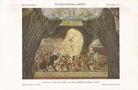 LAMINA ESPASA 22182: Admonicion por los hermanos Uria-Aza