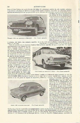LAMINA ESPASA 20799: Triumph 2000 y Ford Corsair
