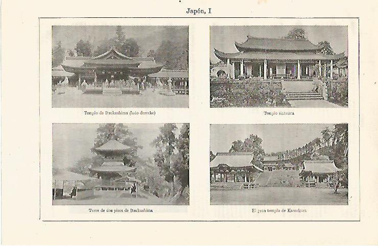 LAMINA ESPASA 20950: Templos de Japon
