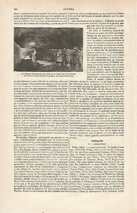 LAMINA ESPASA 21481: La Misa de Nochebuena de 1916 en el fuerte de Douaumont