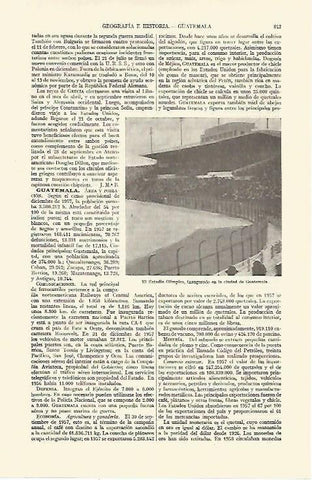 LAMINA ESPASA 21755: El Estadio Olimpico de Guatemala