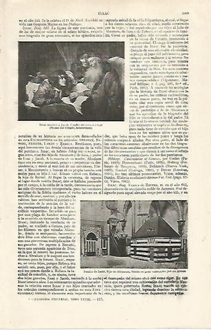 LAMINA ESPASA 20848: Tumba de Isaac