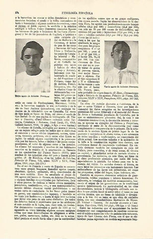 LAMINA ESPASA 21972: Habitantes de Arizcun Navarra