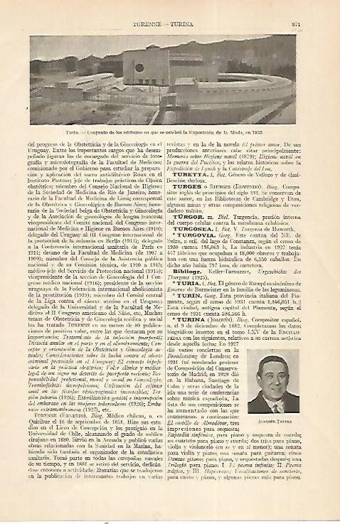 LAMINA ESPASA 22419: Exposicion de la Moda de Turin