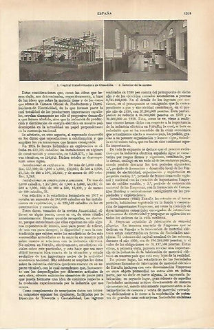 LAMINA ESPASA 22480: Central de Olmedilla