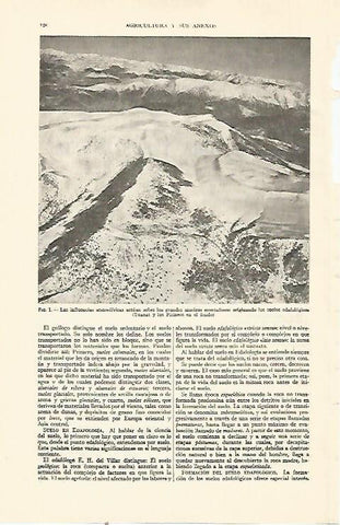 LAMINA ESPASA 21896: El monte Tuxent y los Pirineos