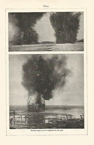 LAMINA ESPASA 23999:  La explosion de una mina