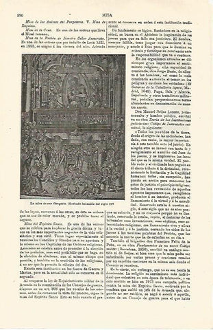 LAMINA ESPASA 24089: La misa de San Gregorio
