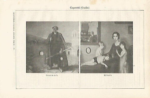 LAMINA ESPASA 24406: Sereno de Avila y Mi Familia por G. Caprotti