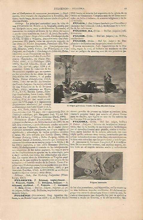 LAMINA ESPASA 24724: El fulgor misterioso por F. Lucas